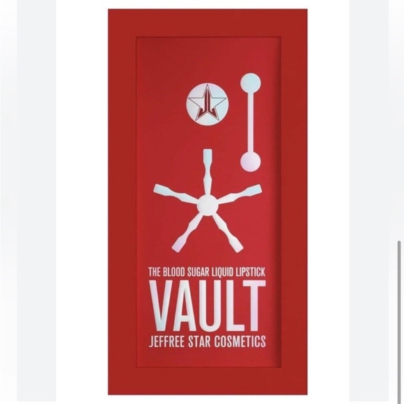 Jeffree Star Cosmetics THE BLOOD SUGAR RED Liquid Lipstick Lip Vault NUDE VAULT - Picture 5 of 9